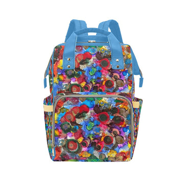 Cosmic Blooms Mega Sky Multi-Function Diaper Backpack/Diaper Bag