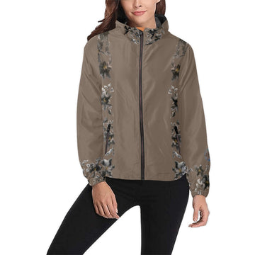 Flower Power Sienna Unisex All Over Print Windbreaker (Model H23)