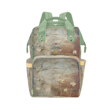 Rusty Life Tuscany Sage Multi-Function Diaper Backpack/Diaper Bag