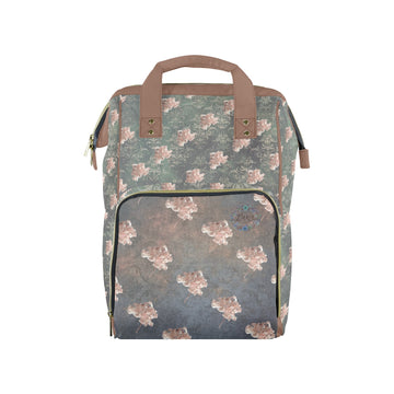 Damaskus Tulips Kingdom Multi-Function Travel Diaper Bag-Large