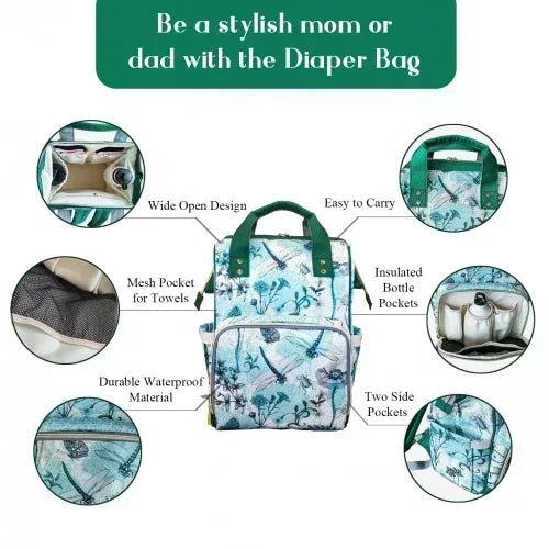 Fall Fiesta Mauve Wine Multi-Function Backpack