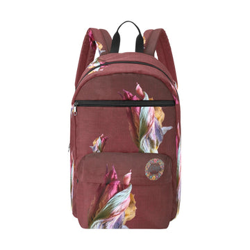 Twilight Tulip Large Capacity Travel Backpack (Model 1691)