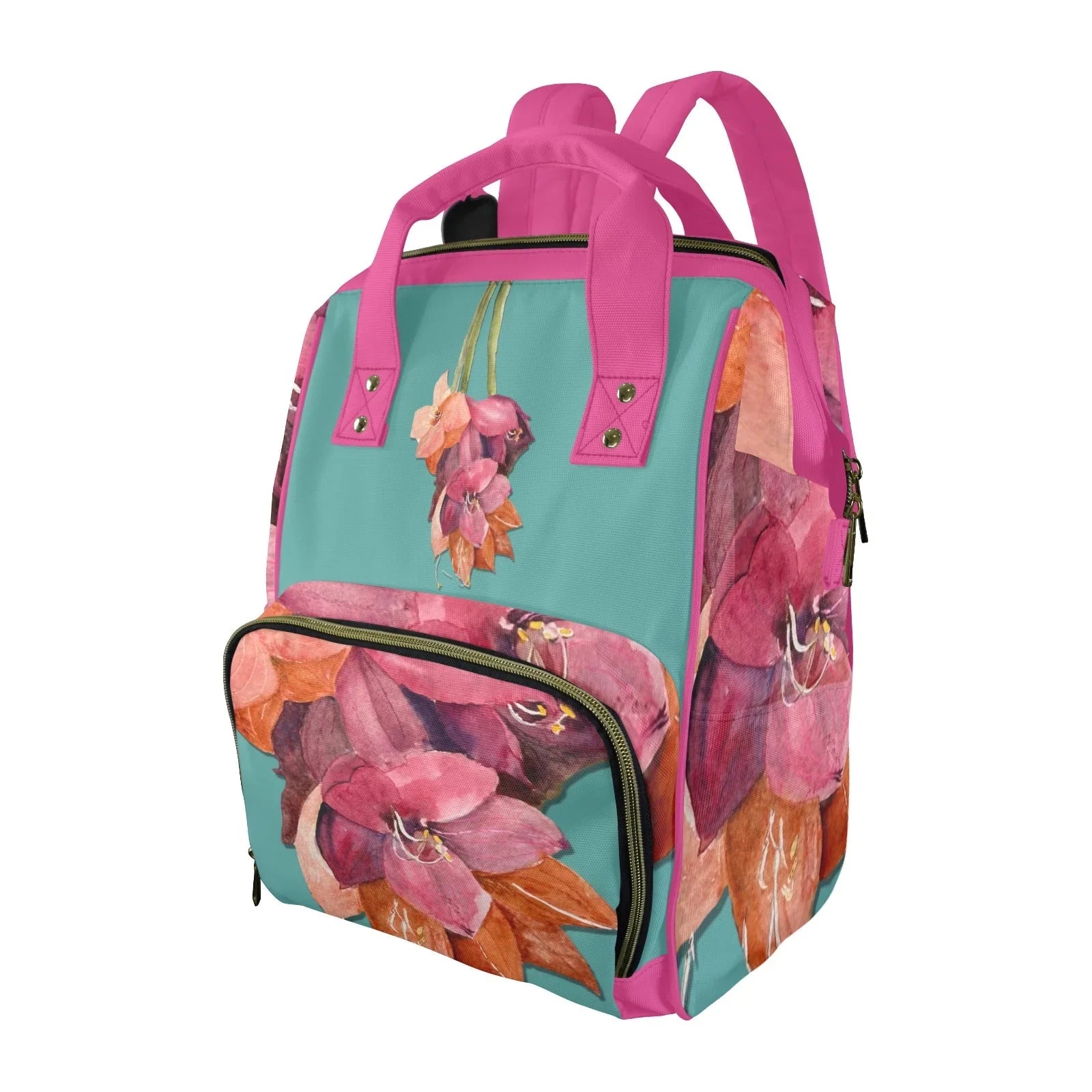 Amaryllis Multifunction Diaper Bag, Backpack - Lana Art Sweden