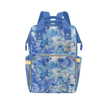 Blue Lawn Sky Multi-Function Travel, Diaper Backpack/Diaper Bag