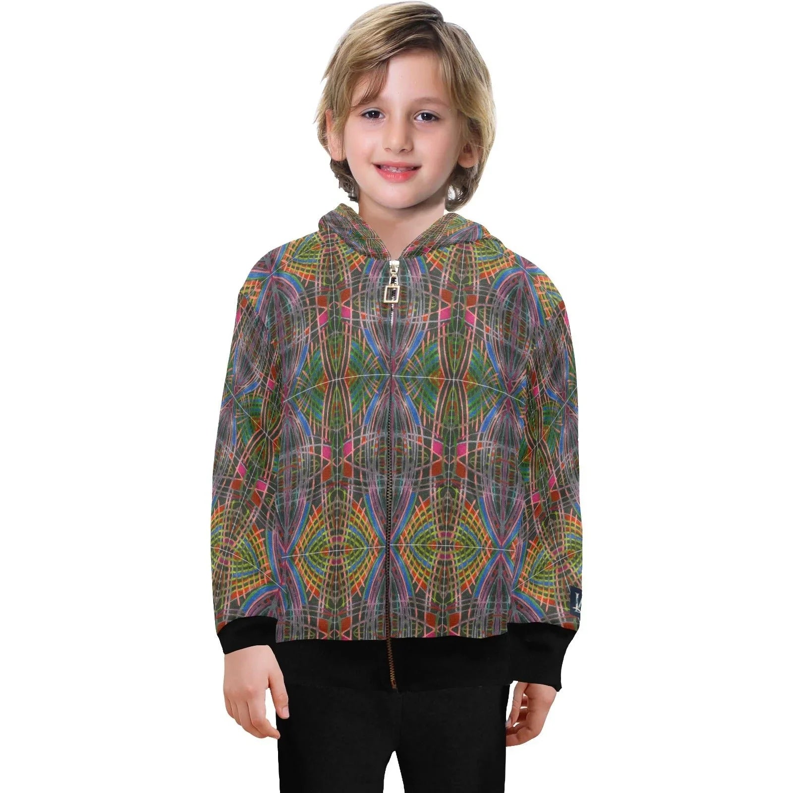 Cosmos Big Boys' Zip Up Hoodie (H58) – Lana Art Sweden