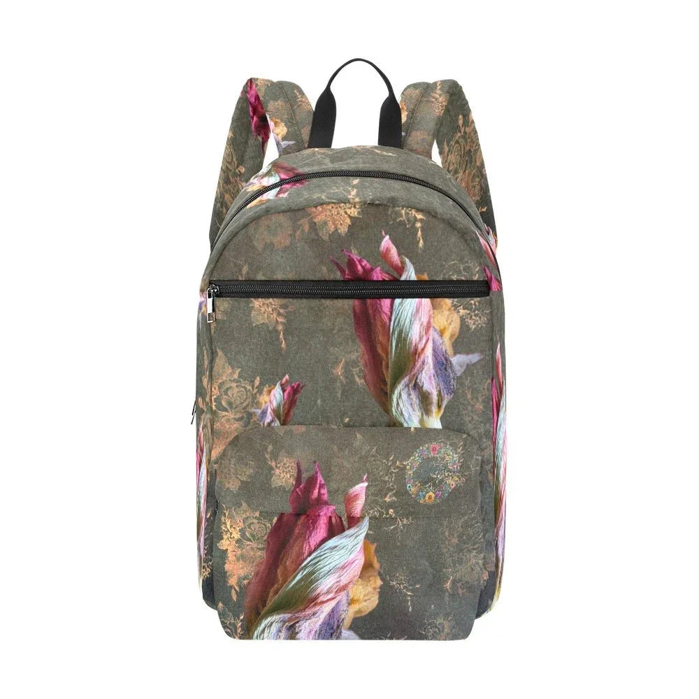 One Size Damascus Tulip Twilight Large Capacity Travel Backpack