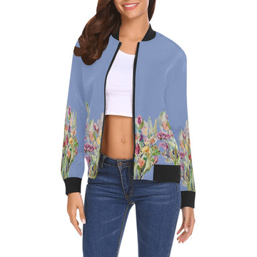 Rusty Life Bomber Jacket for Women