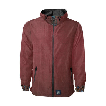 Burgundy Castle Unisex Windbreaker
