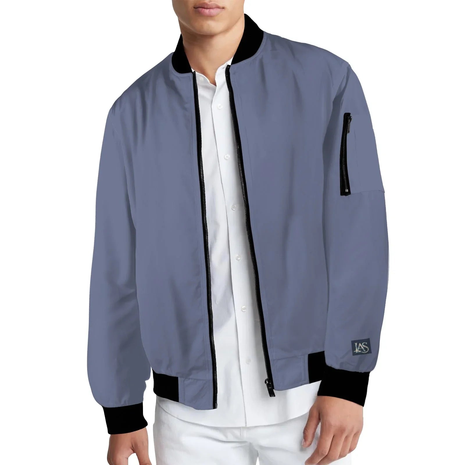 Future Dusk Solid Men's Bomber Jacket - Lana Art Sweden