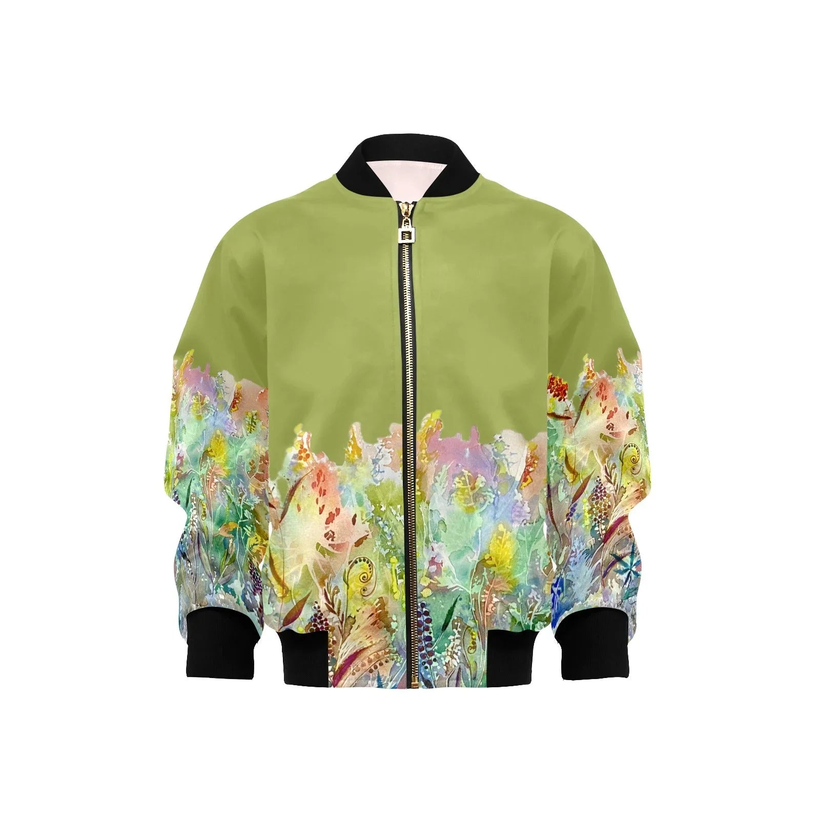 Merry Lawn Kids' Bomber Jacket with Pockets (Model H40) - Lana Art Sweden