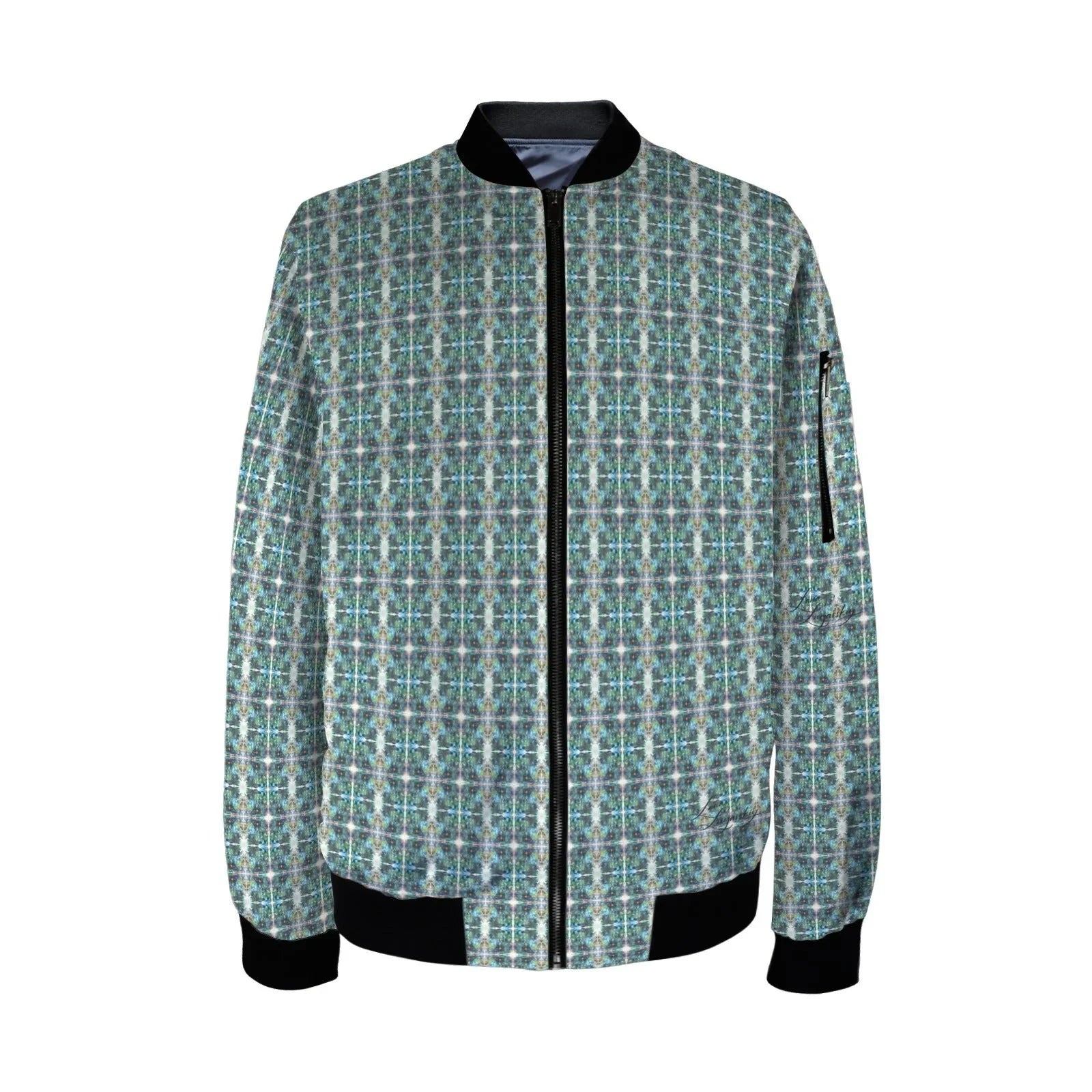 Rhapsody of Spring 4 Tall Ladies Bomber Jacket - Lana Art Sweden