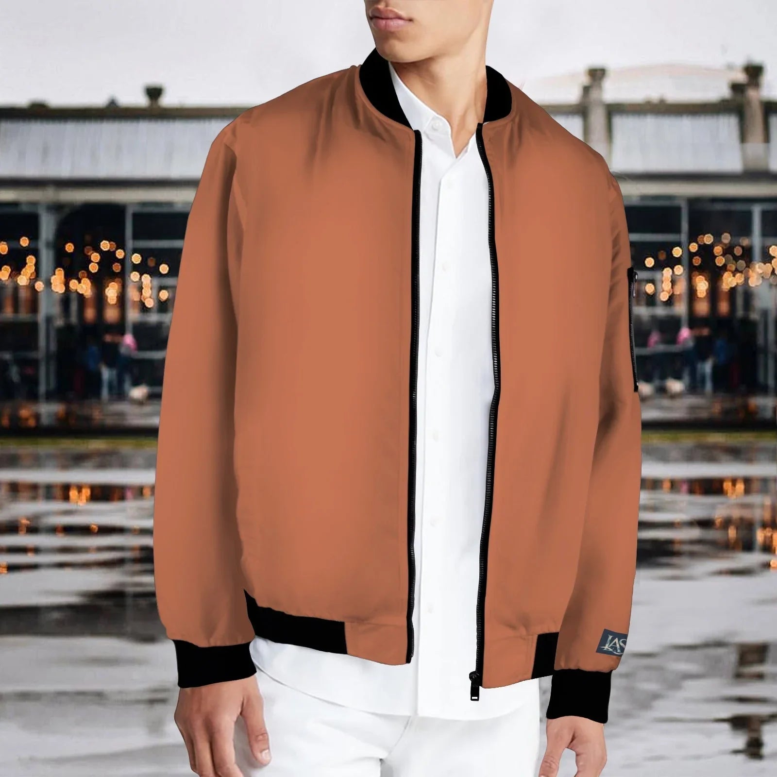 Sienna Men's Bomber Jacket - Lana Art Sweden