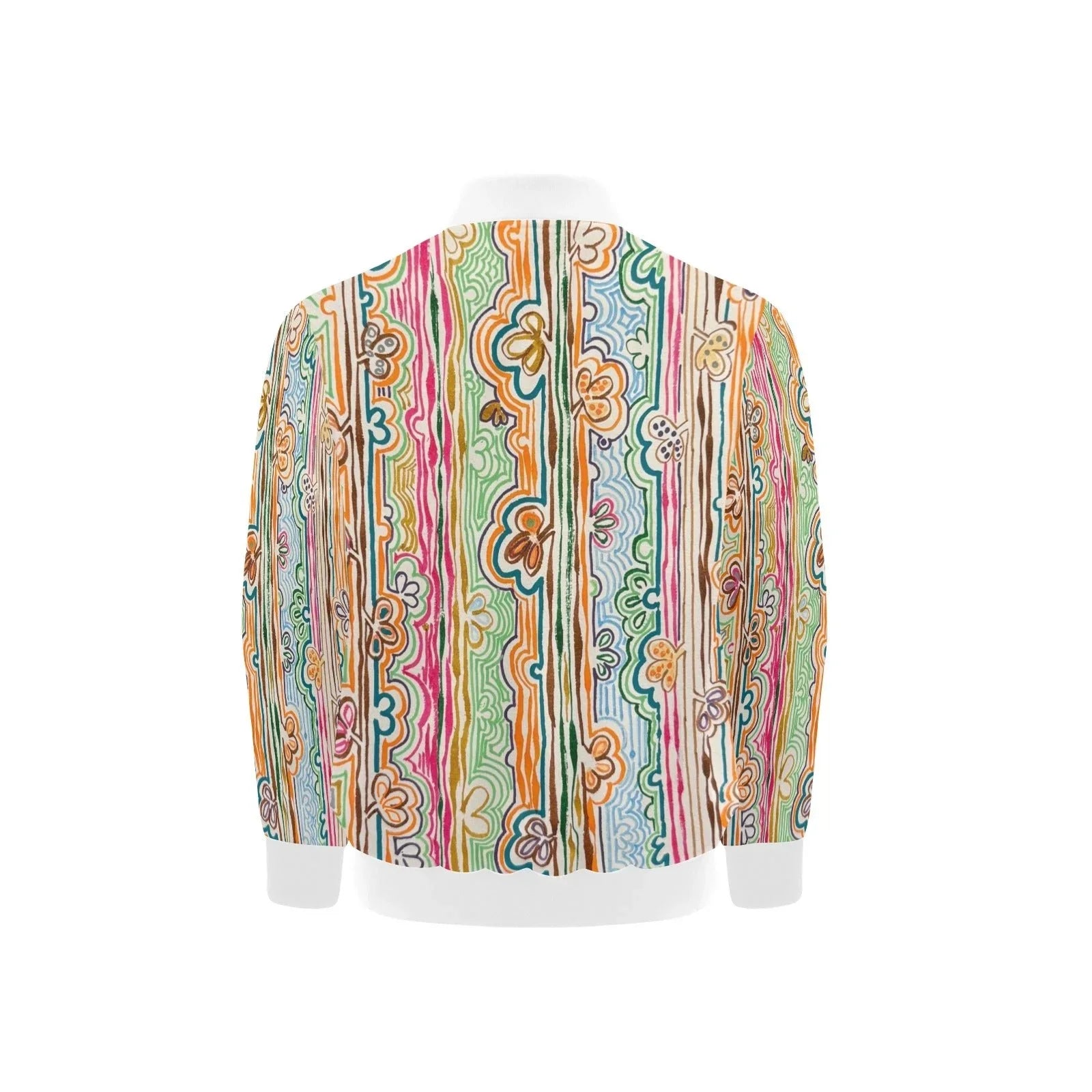 Spring Fever Kids' lined My City Bomber Jacket with Pockets - Lana Art Sweden