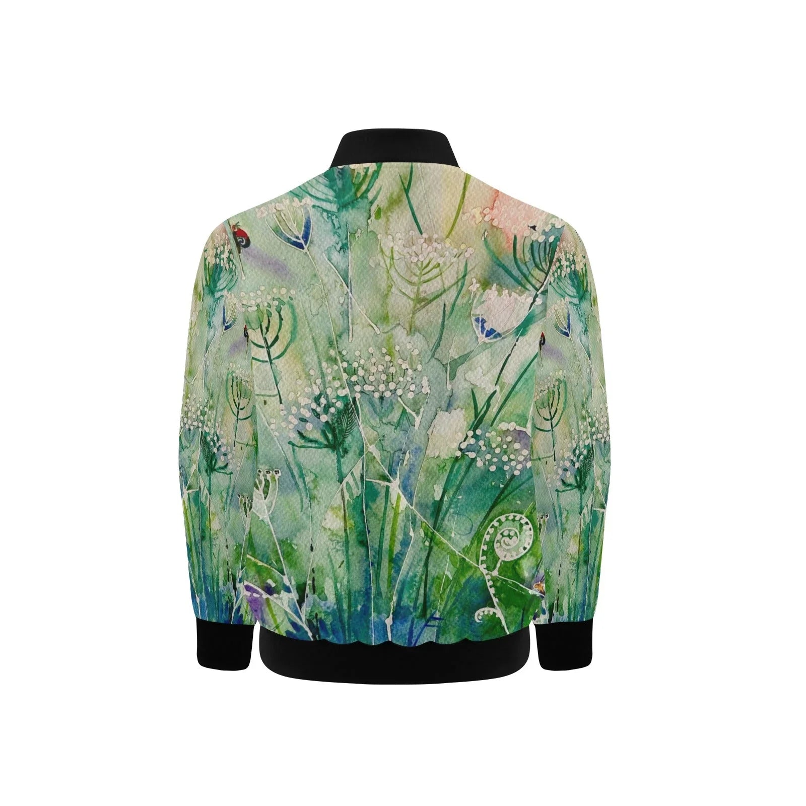Summer Bug Kids' lined My City Bomber Jacket with Pockets - Lana Art Sweden