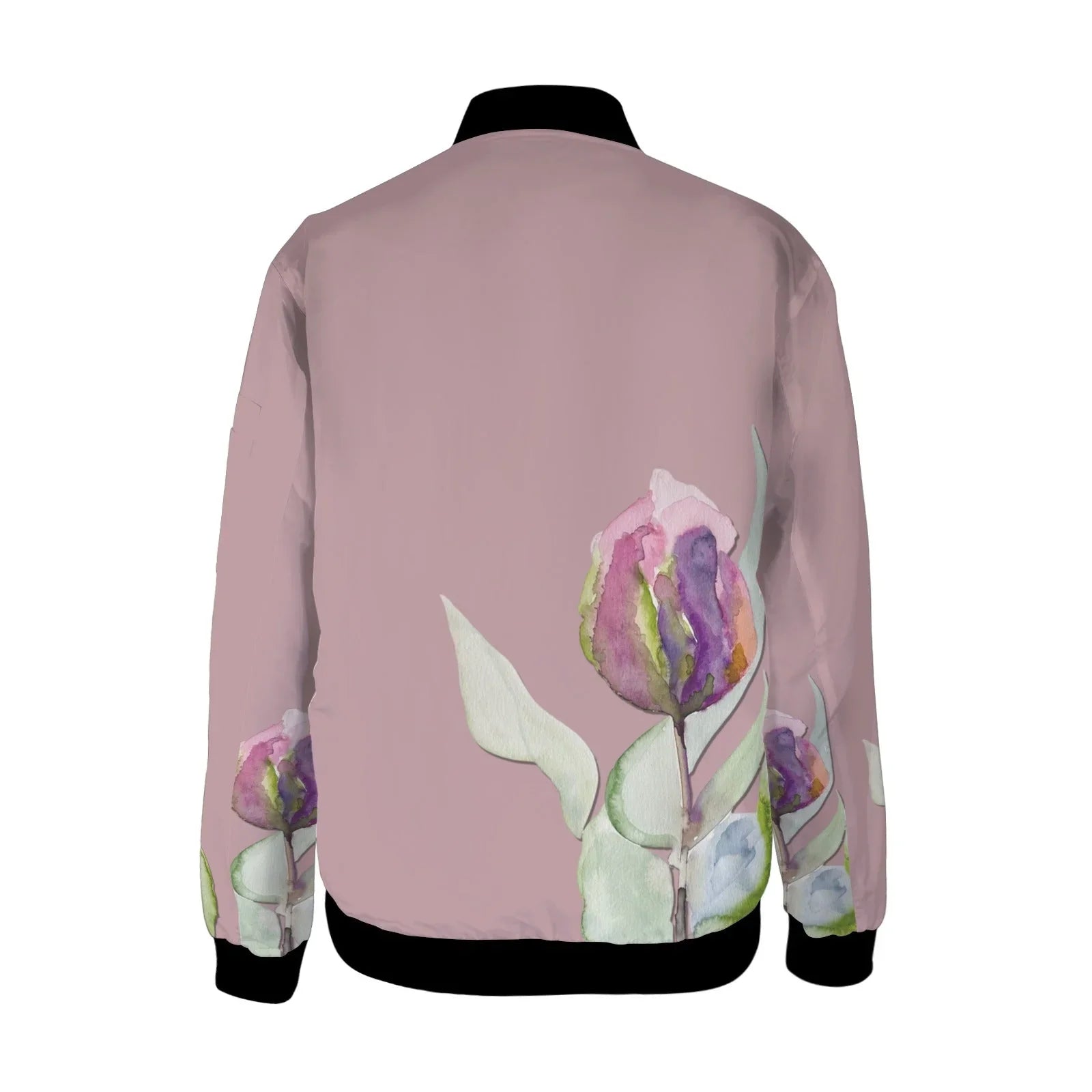 Tulip Tall Ladies Bomber Jacket - Lana Art Sweden