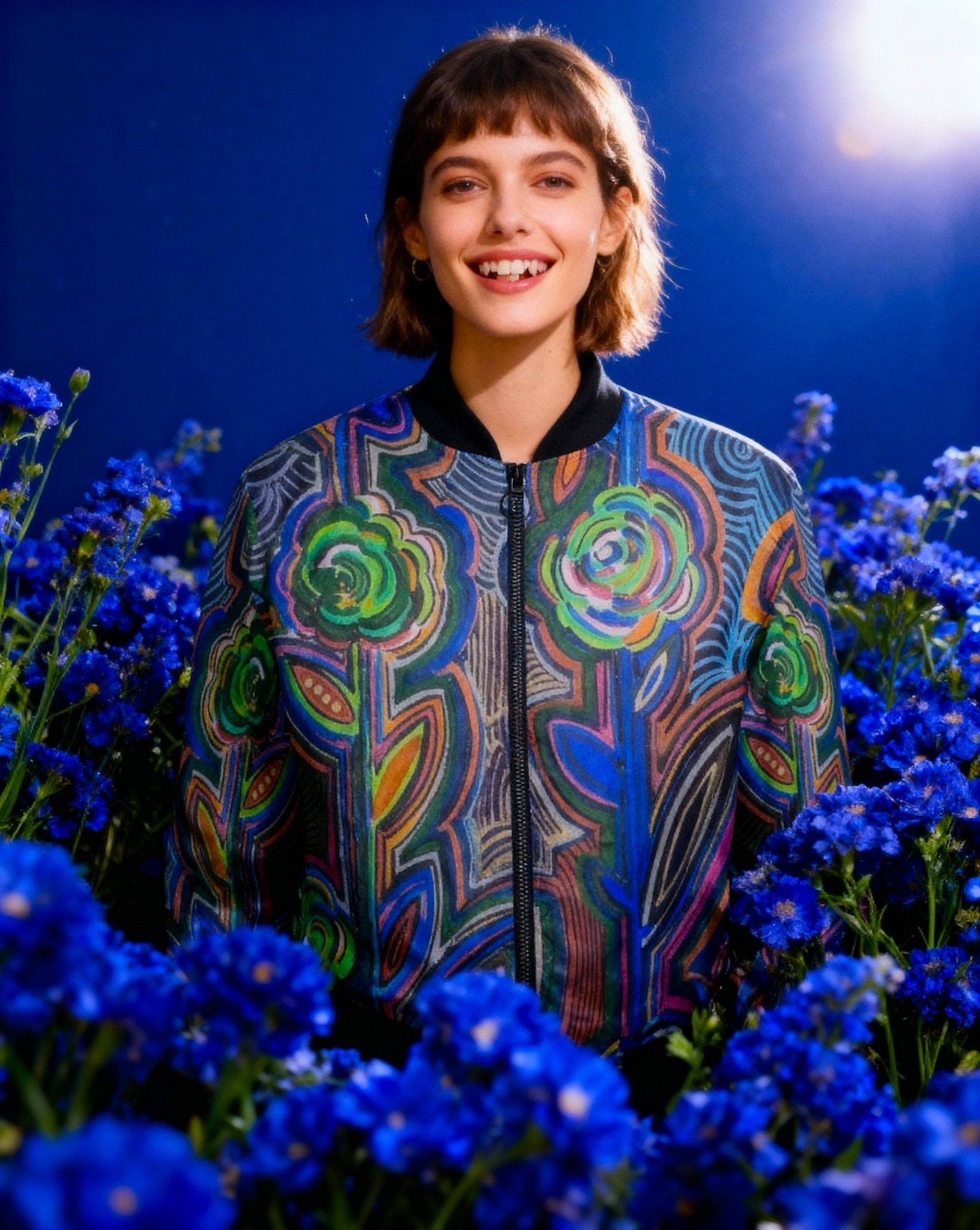 Women's Warm Bomber Jackets - Lana Art Sweden