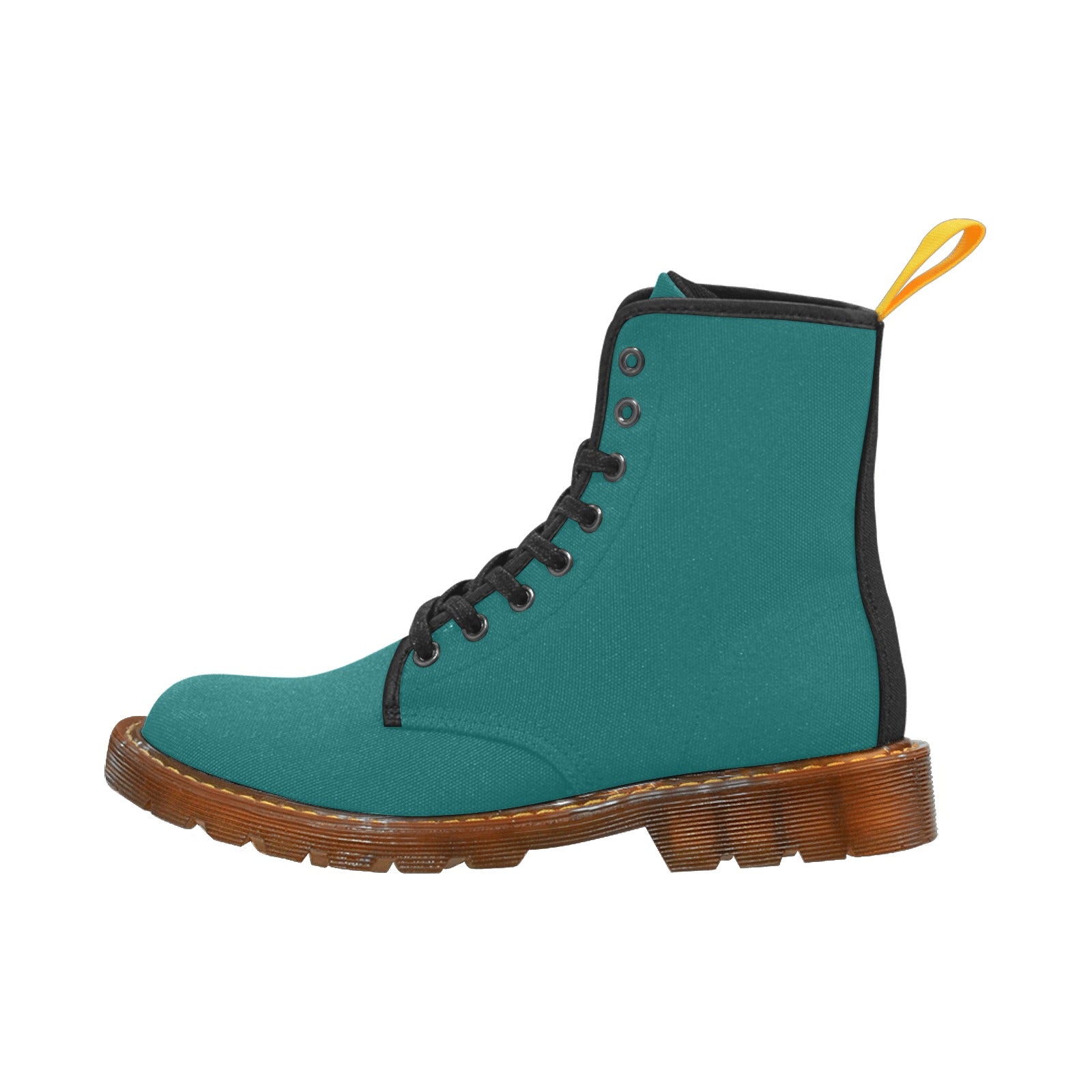 Transformative Teal Custom Canvas Boots For Women Model 1203H