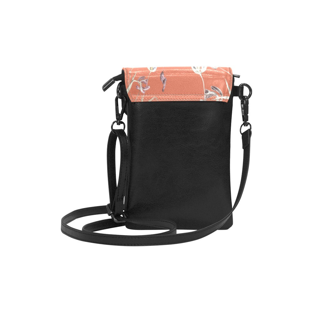Tulip Pumpkin Orangeade Small Cell Phone Purse