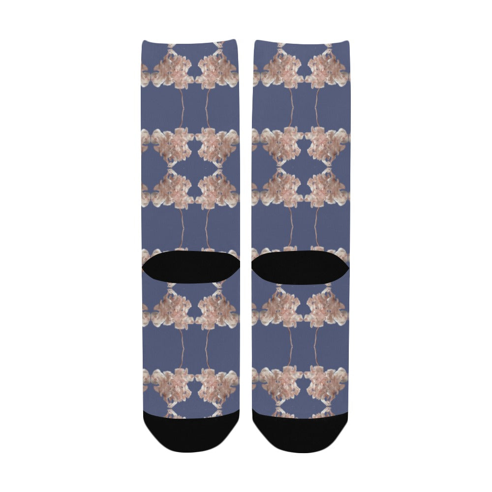 Shaggy Tulip Dusk Women's Custom Socks
