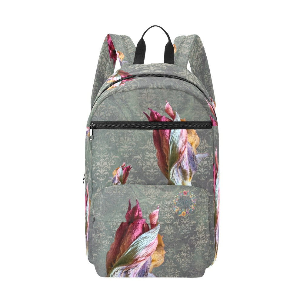Damaskus Tulip Green Dusk Large Capacity Travel Backpack