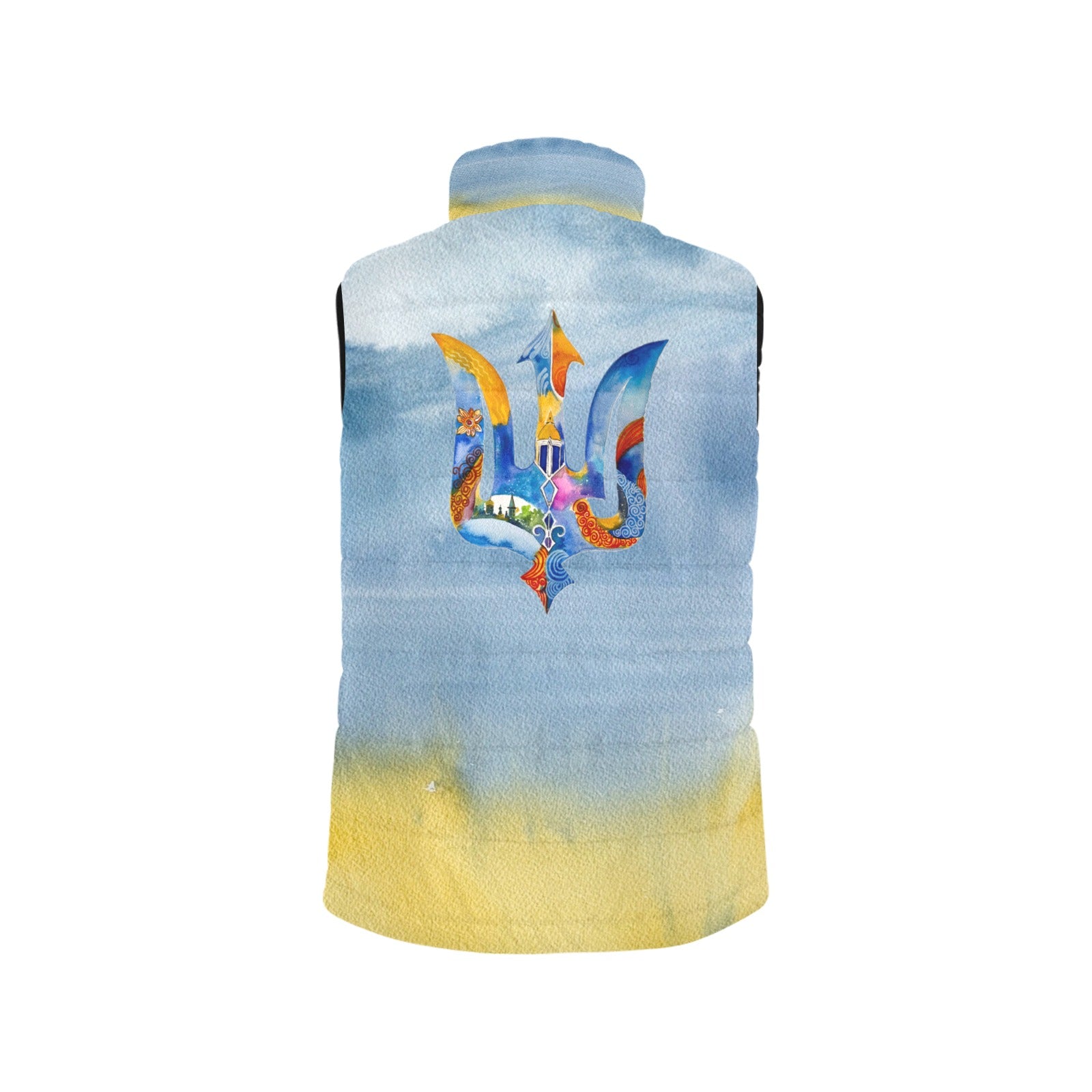 Glory to Ukraine Trident Women's Padded Vest