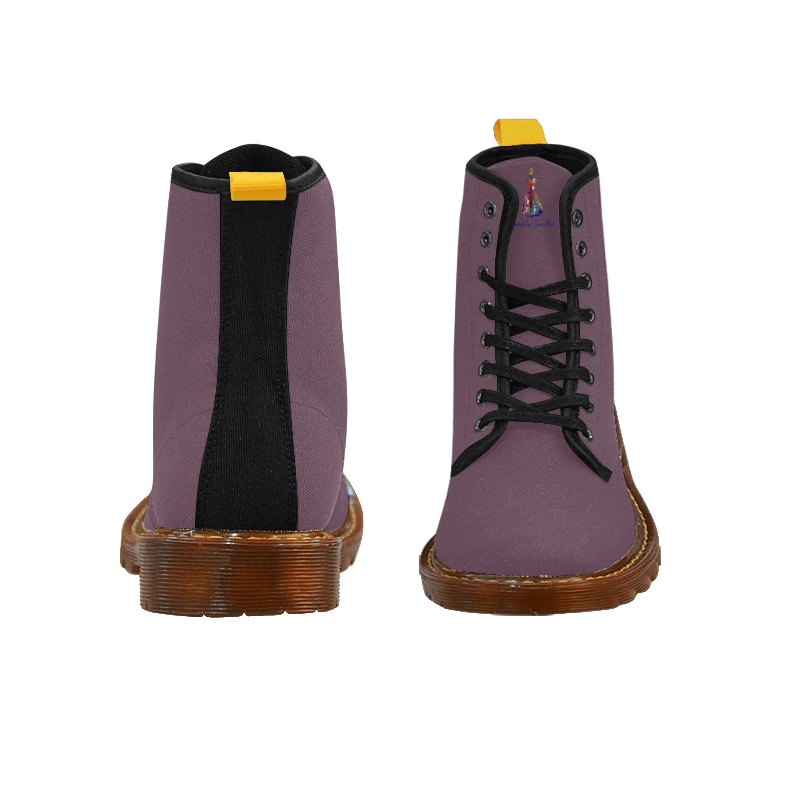 Damson Custom Canvas Boots For Women Model 1203H