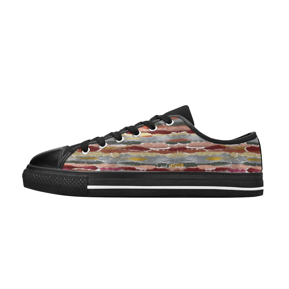 Irridescent Men's Classic Canvas Shoes