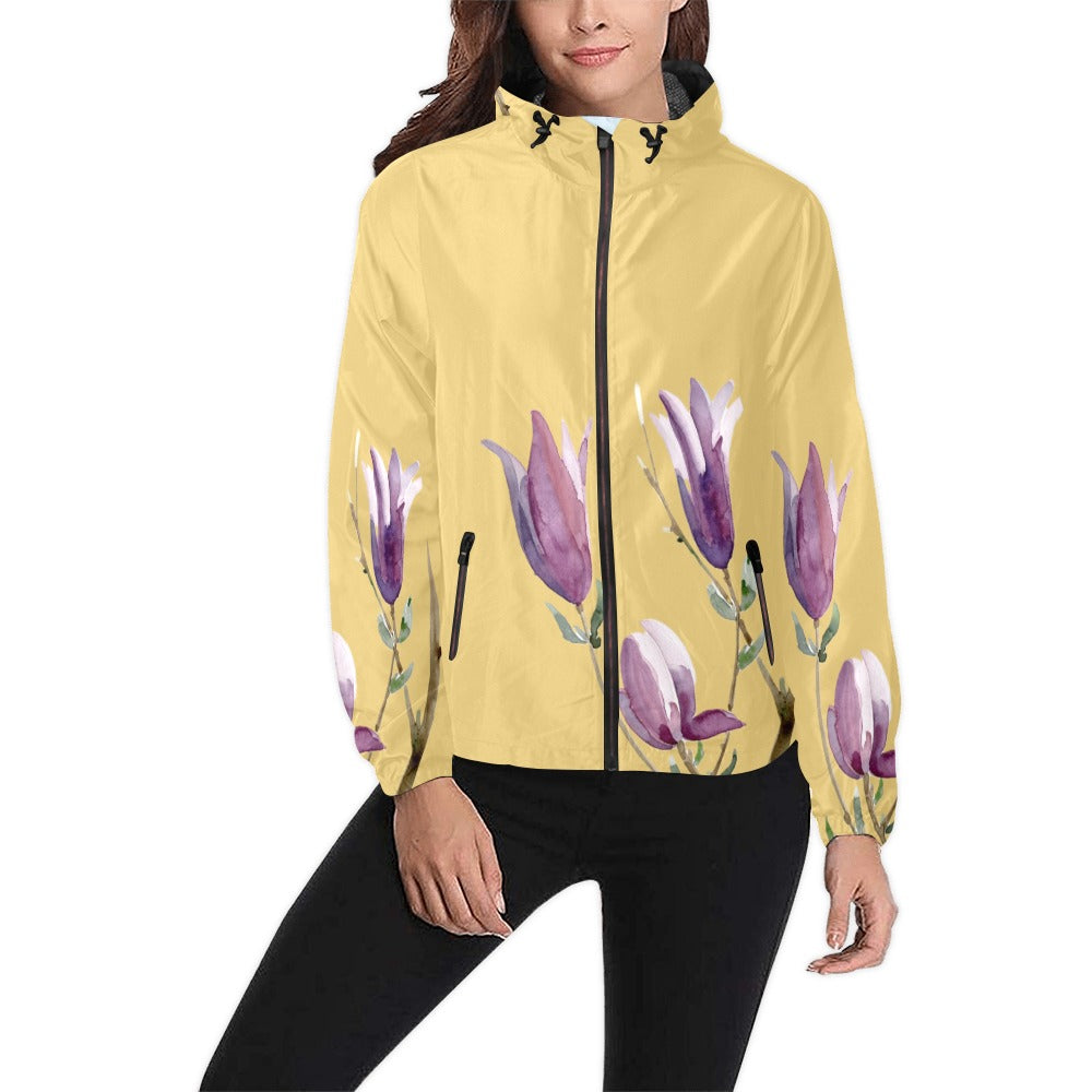 Magnolia Buttercup Unisex Windbreaker