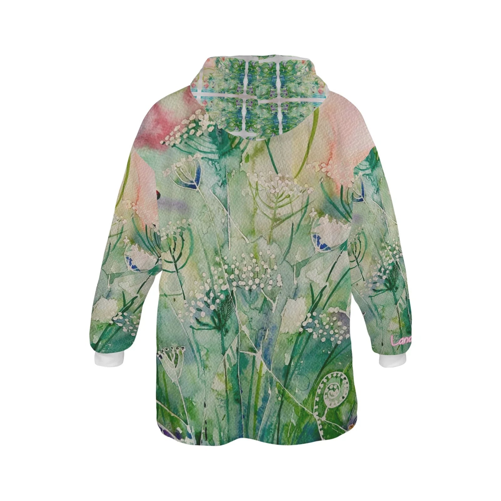Schlafen im Garten Decke Hoodie für Kinder