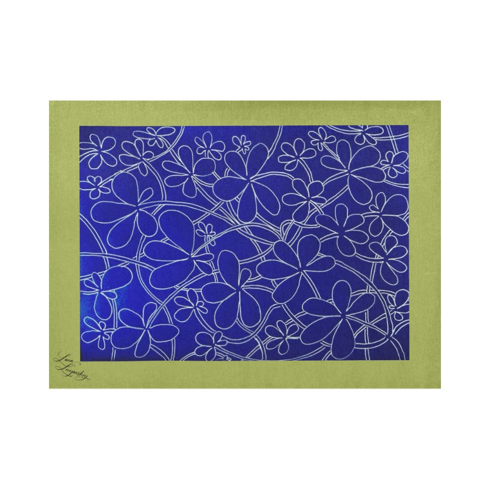 Infinity Bloom Grass Placemat 14’’ x 19’’ (Set of 4)