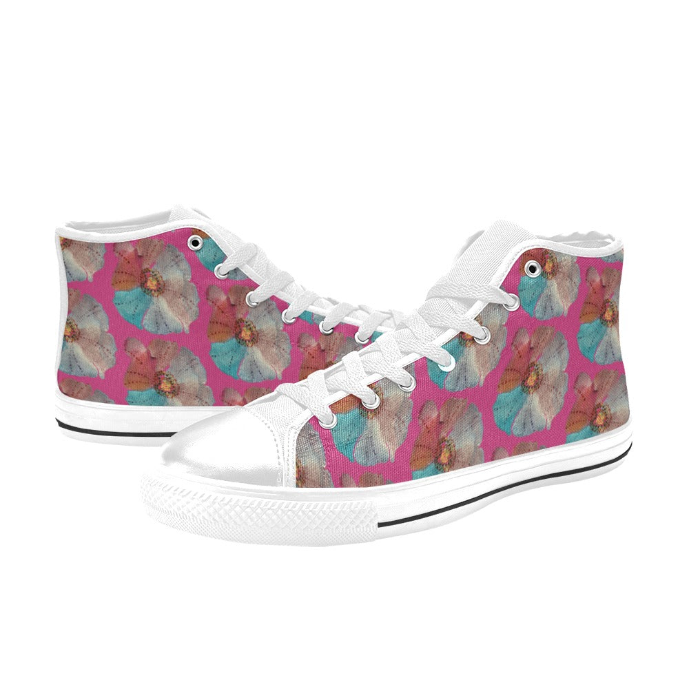 Grand Fleur ZoZo High Top Canvas Shoes for Kids