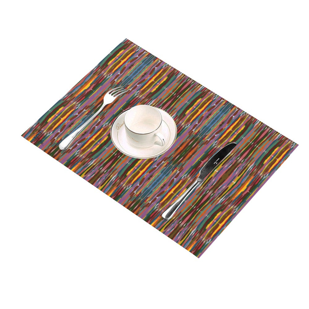 Power Stripes Placemat 14’’ x 19’’ (Set of 4)
