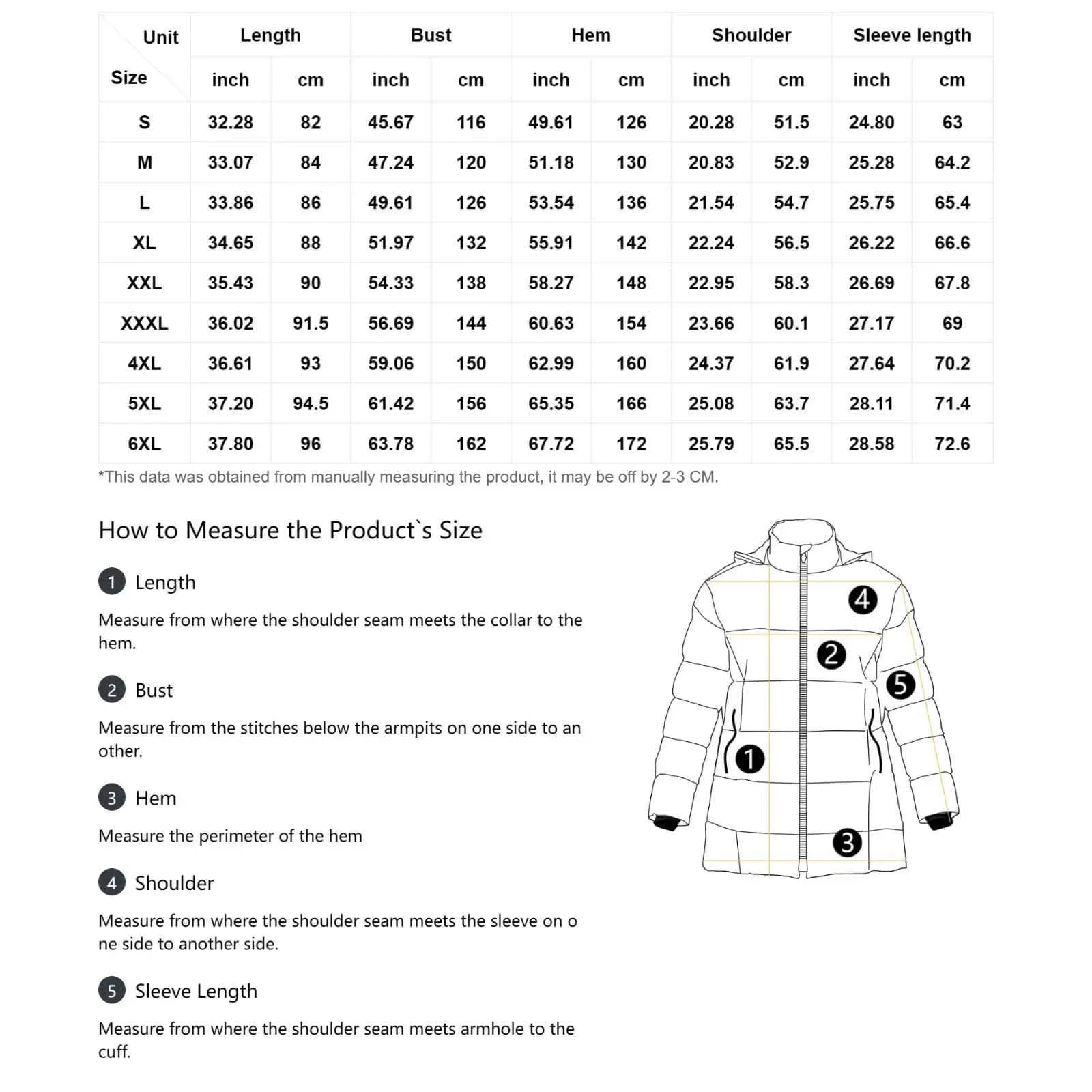 Blue Field Women's Hooded Puffer Coat