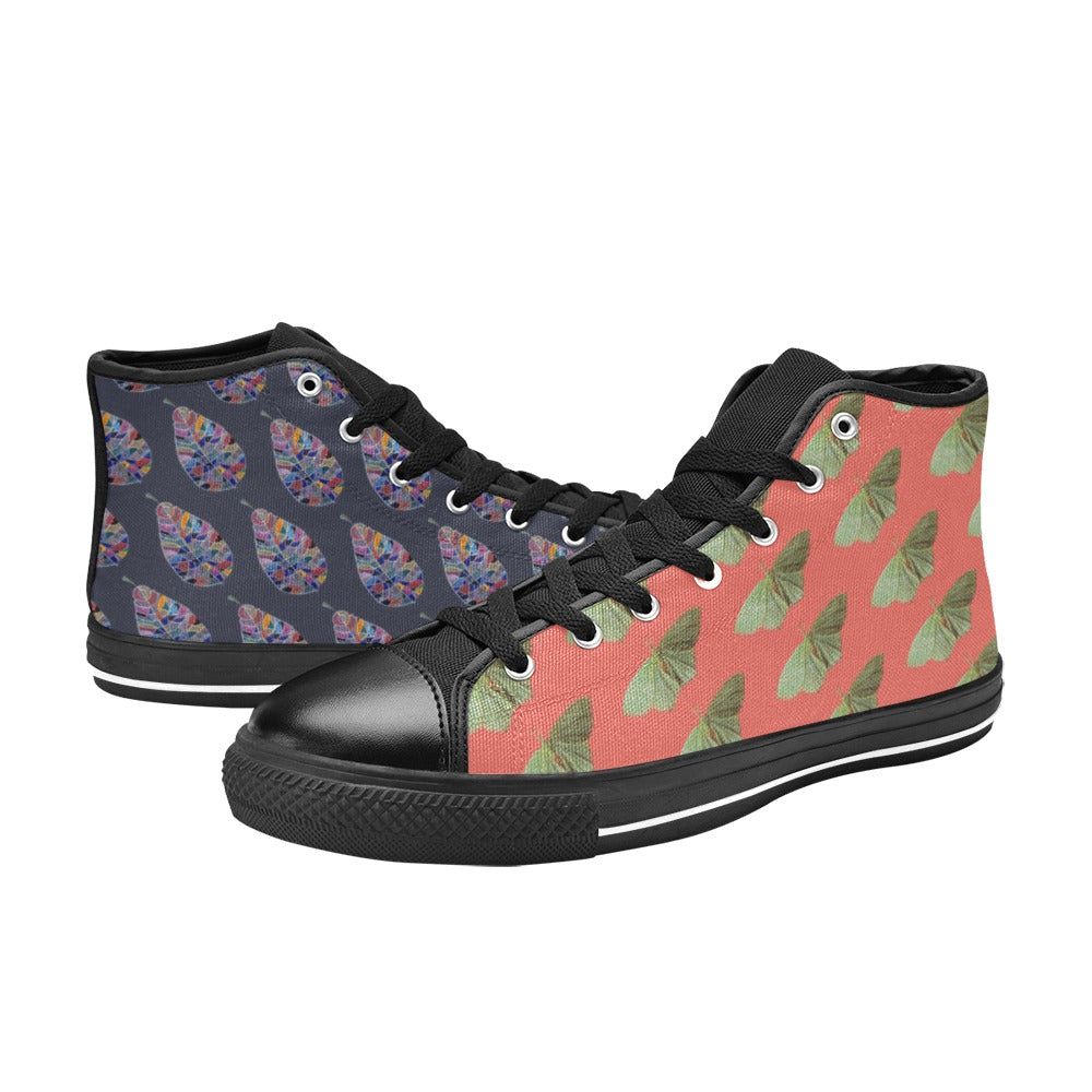 Kaleidoscope Kids' High Top Canvas Shoes