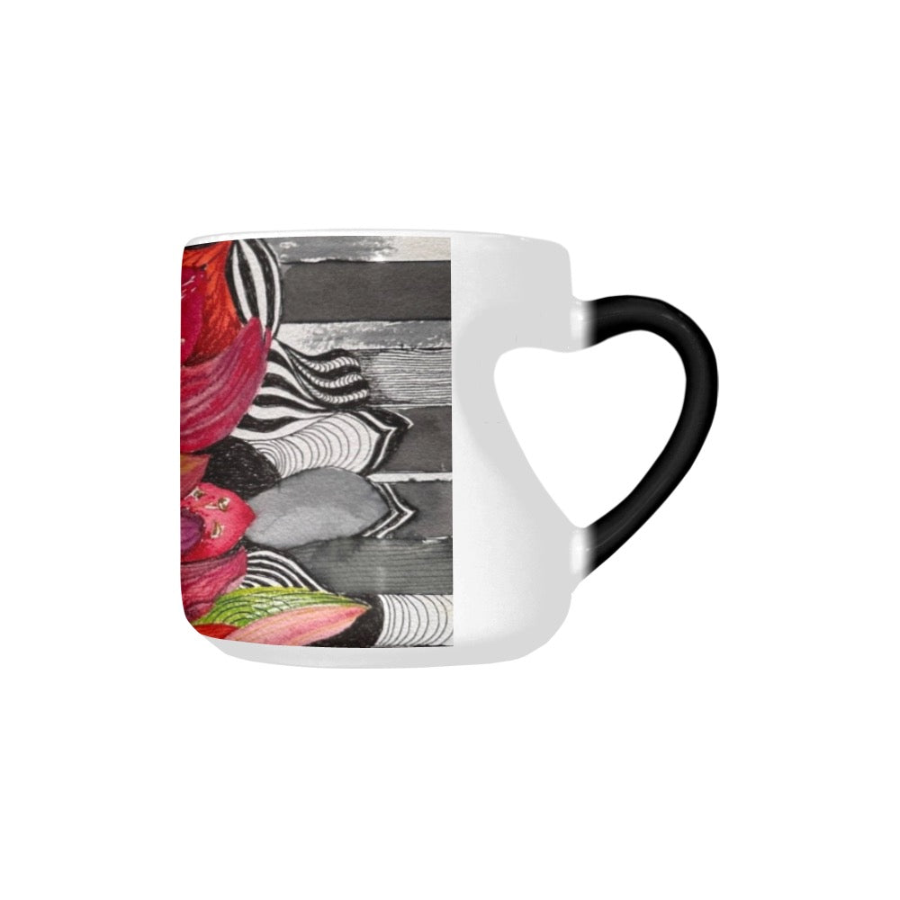 Tulip Magic Cup 2024 Heart-shaped Morphing Mug