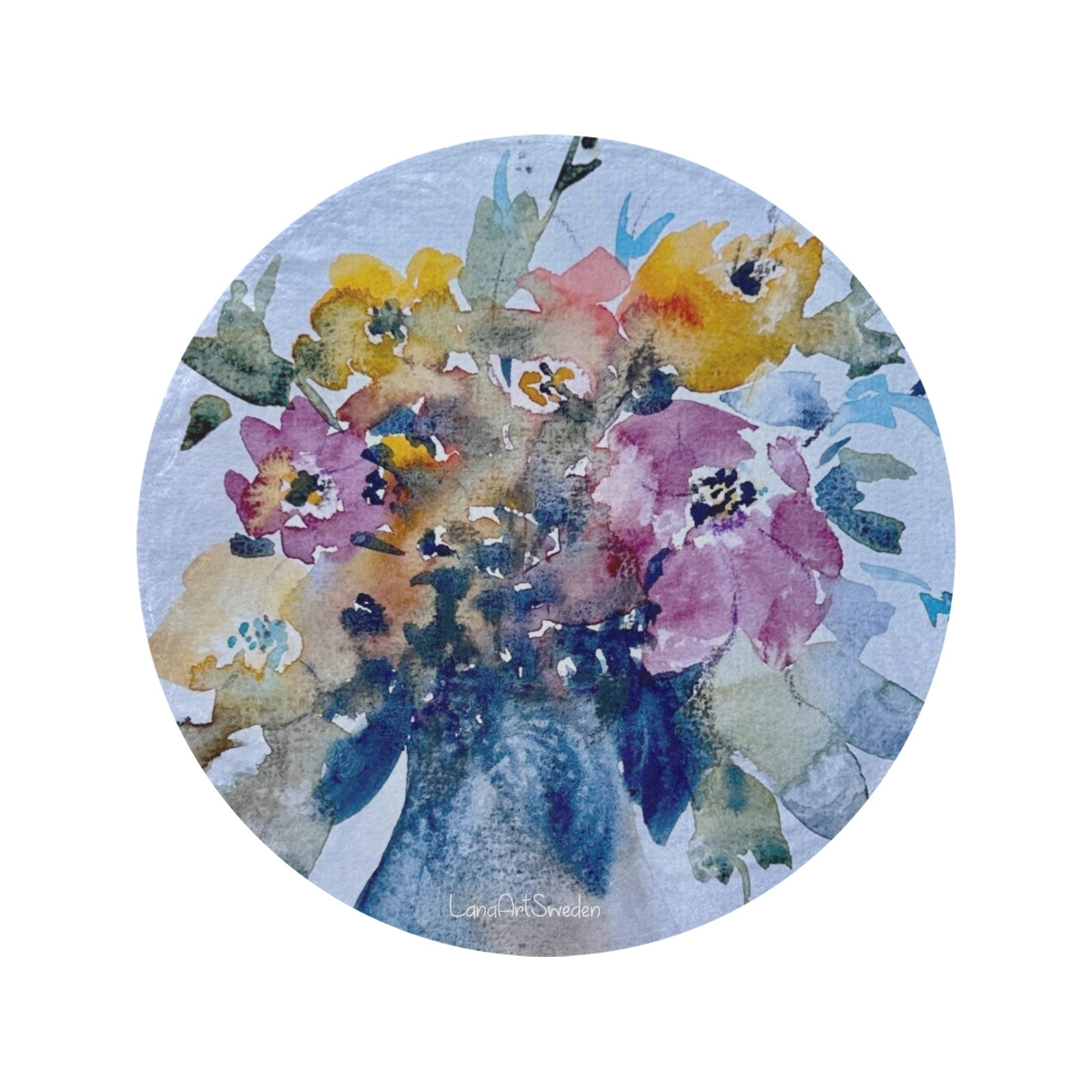 Designer Ultra-Soft Round Blankets