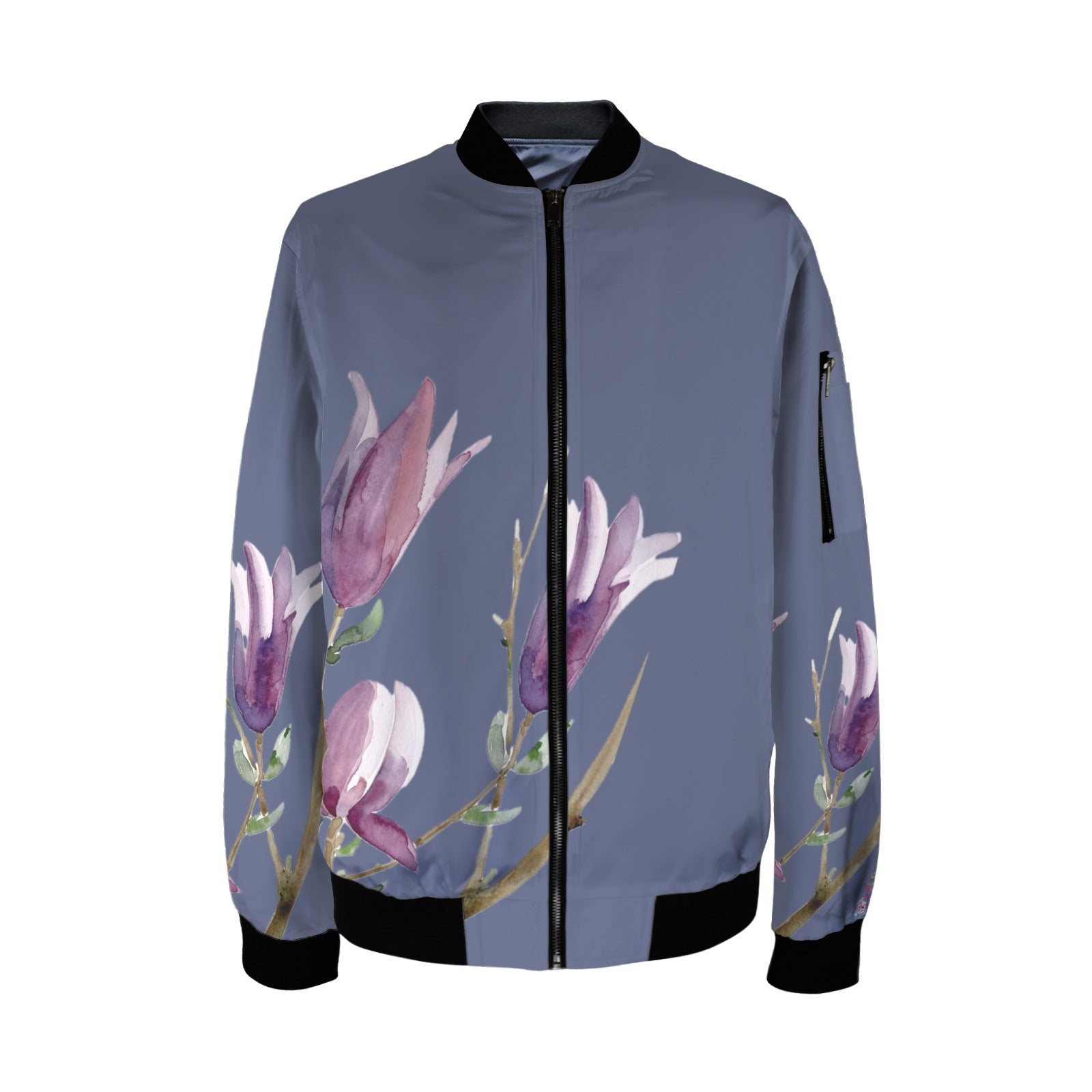 Magnolia Magic Spell Tall Ladies Bomber Jacket