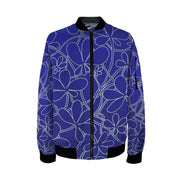 Infinity Bloom Tall Ladies Bomber Jacket