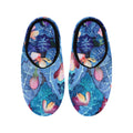 BlueThorns Women’s Non-Slip Cotton Slippers by LanaArtSweden, featuring plush cotton material, velvet lining, and anti-skid TPR sole.