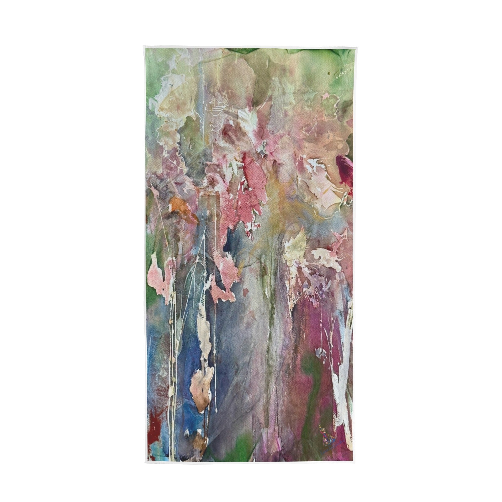 Anya's Garden Quick-Dry Beach Towel 30"x61"