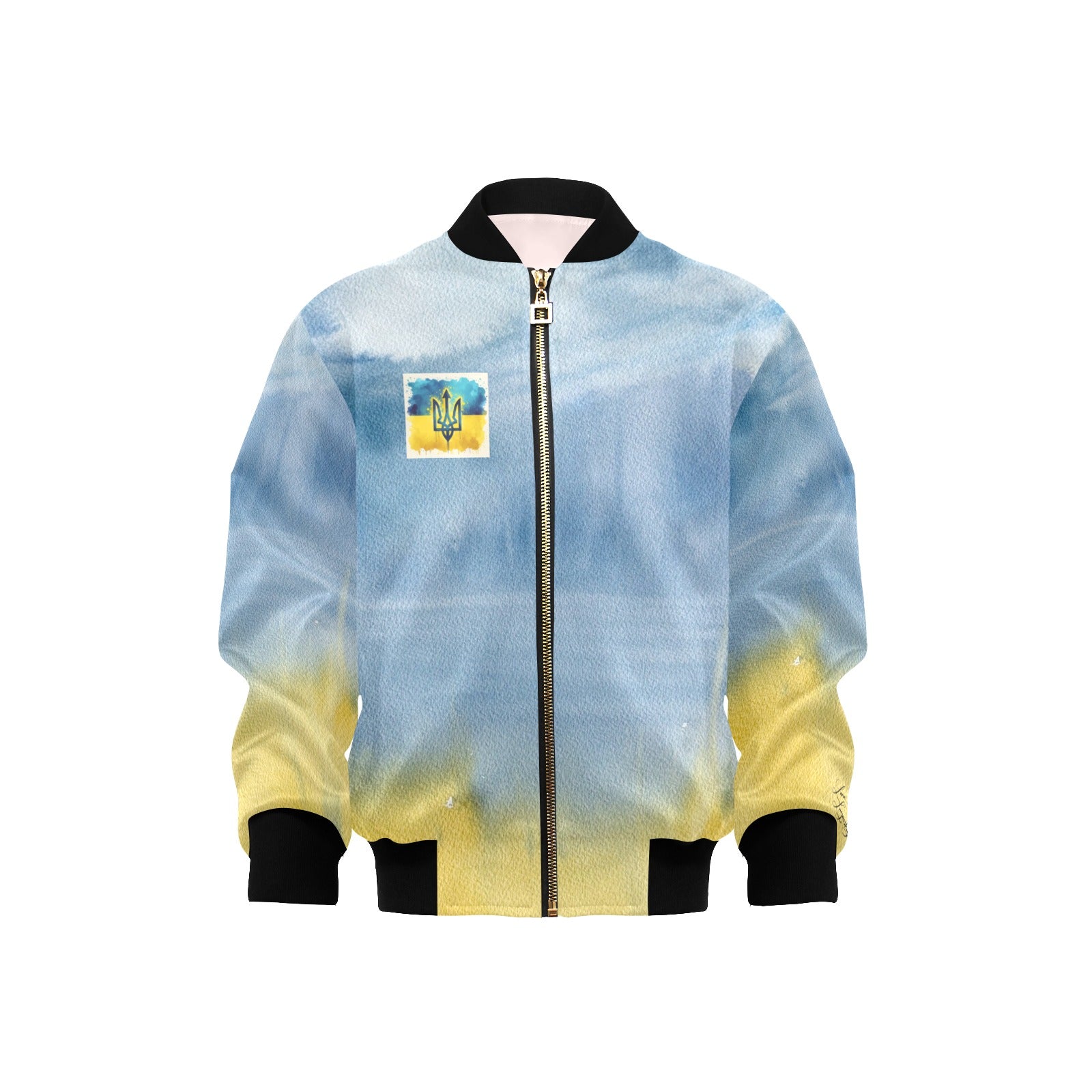 Support Ukraine Kids' Bomber Jacket