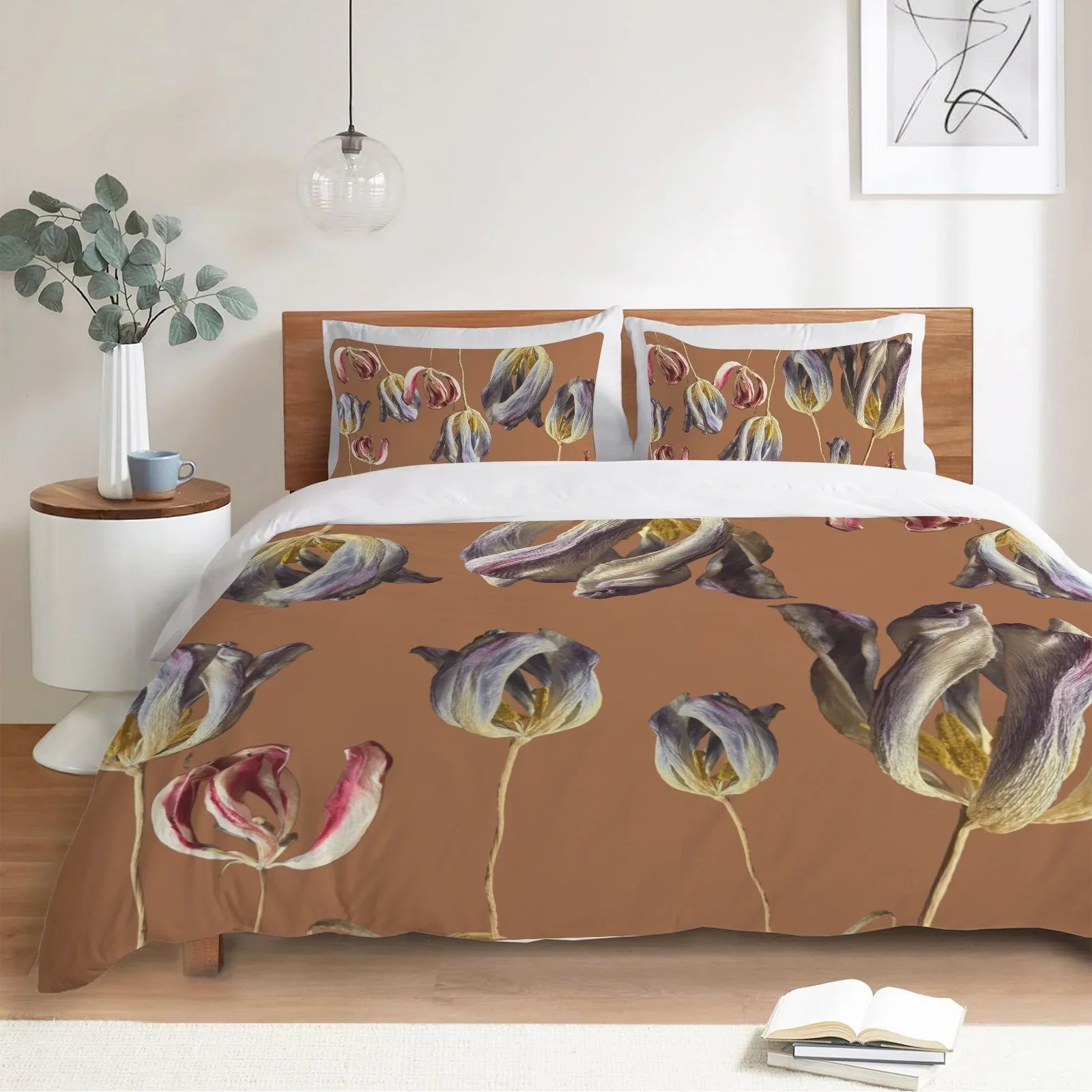 Tulip Field Sienna 3-Piece Bedding Set 94x104inch