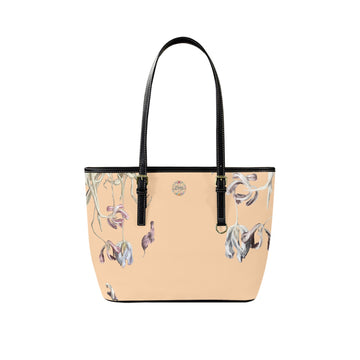 Ljungiana Roasted Peach Leather Tote Bag-Small