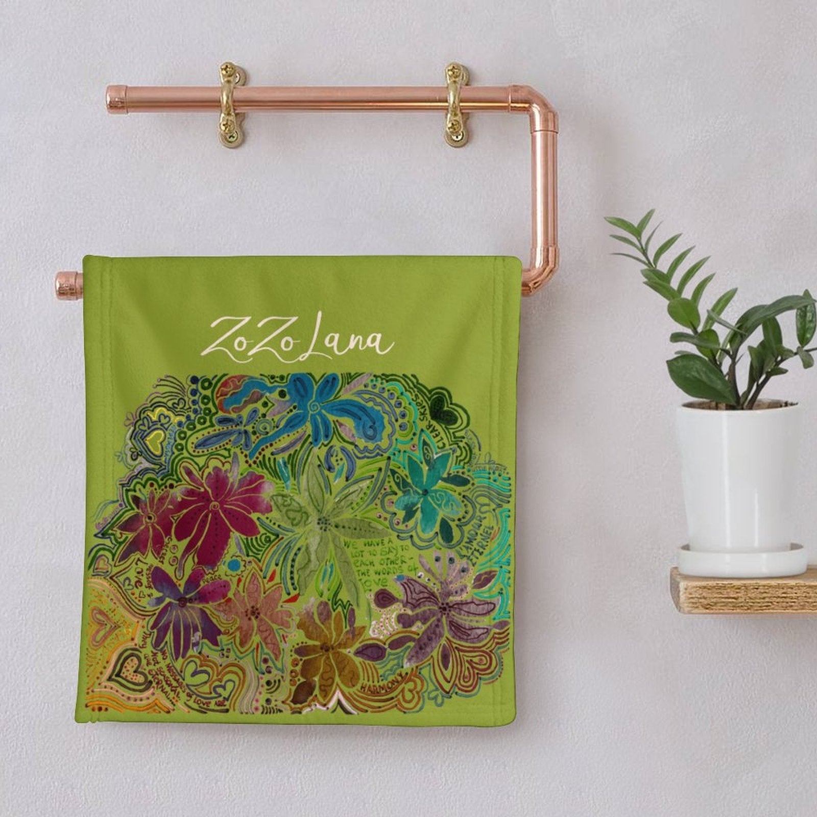 ZoZoLana Love Victorious Hand Towel