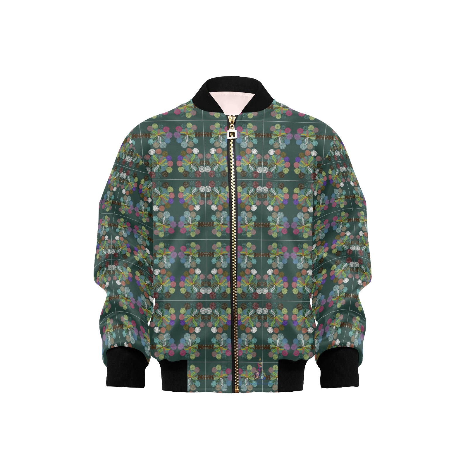 Magic Trees Kids' Bomber Jacket with Pockets (Model H40)