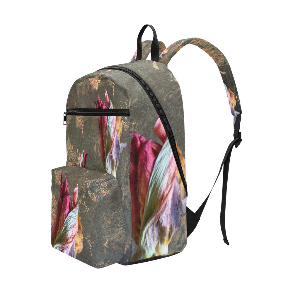 Damascus Tulip Twilight Large Capacity Travel Backpack (Model 1691)