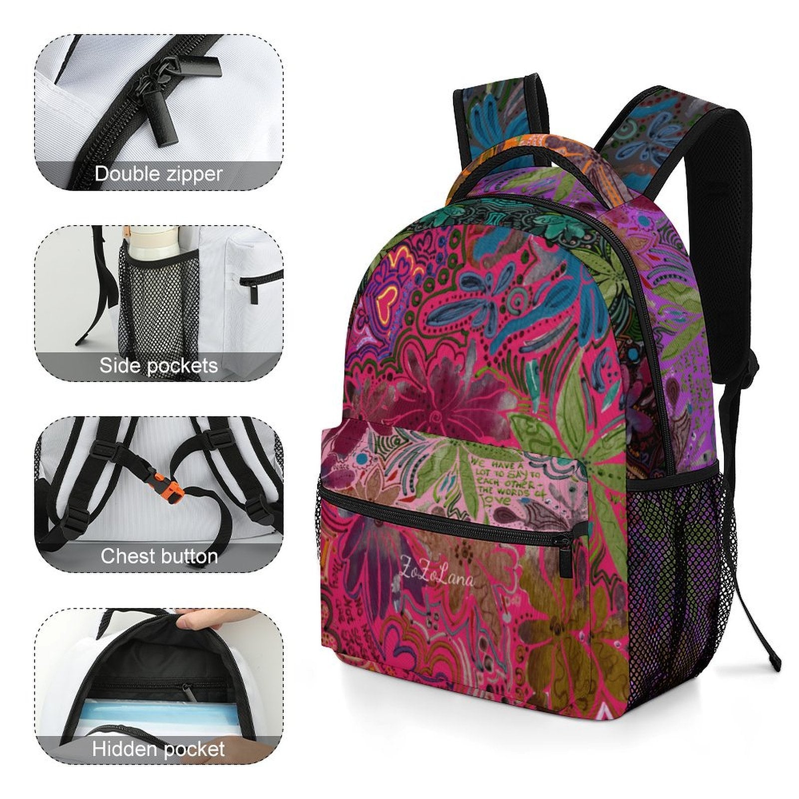 ZoZoLana Love Victorious Children's backpack