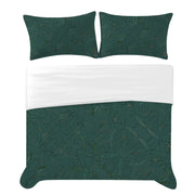 Greenery Mosaic 3-Piece Bedding Set 94x104inch