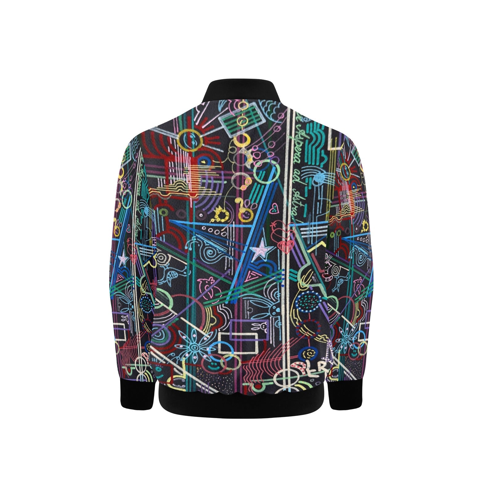 Per Aspera Kids Kids' Bomber Jacket with Pockets (Model H40)