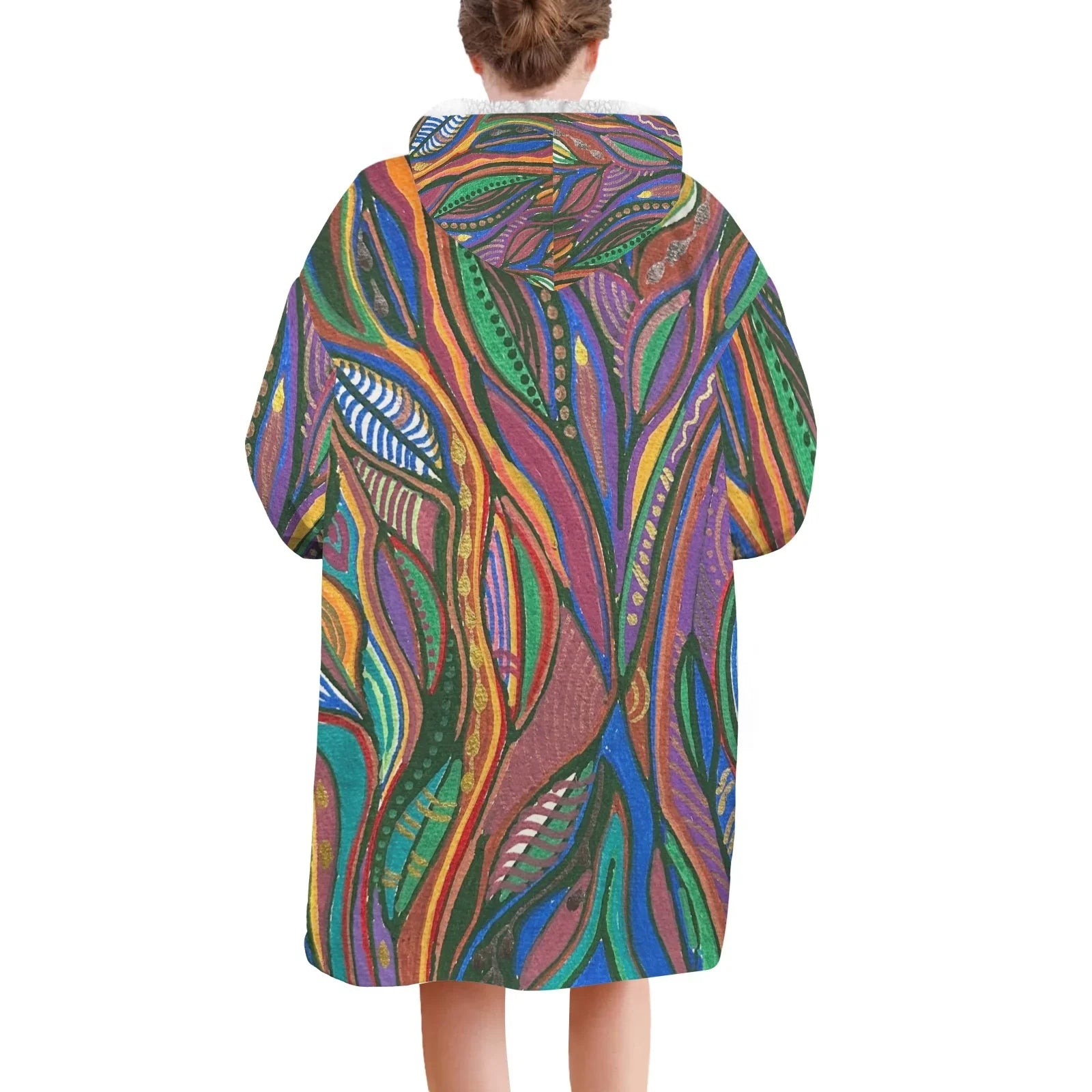 Lanterna Hoodie Blanket Blanket Hoodie for Women